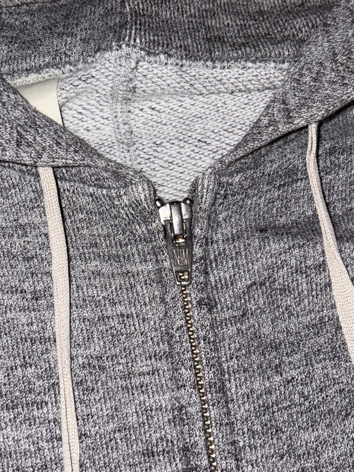 N.HOLLYWOOD 그레이 후드 집업 상품이미지3