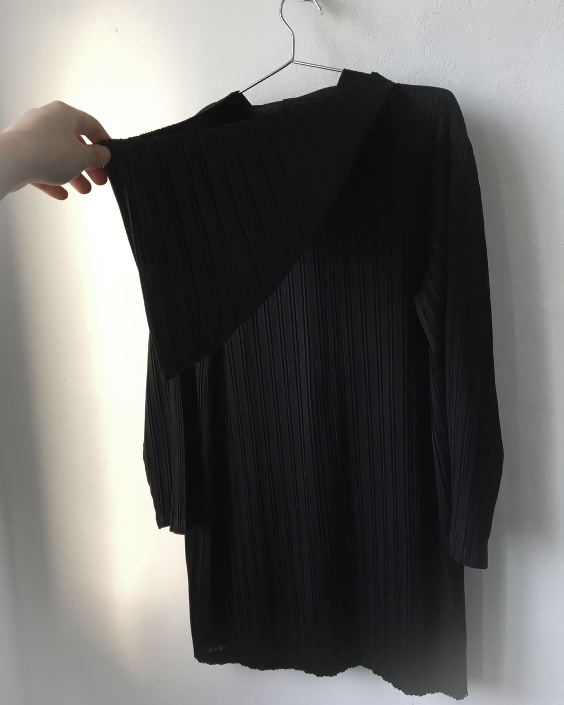 Fairy hood point pleats zip up 상품이미지3