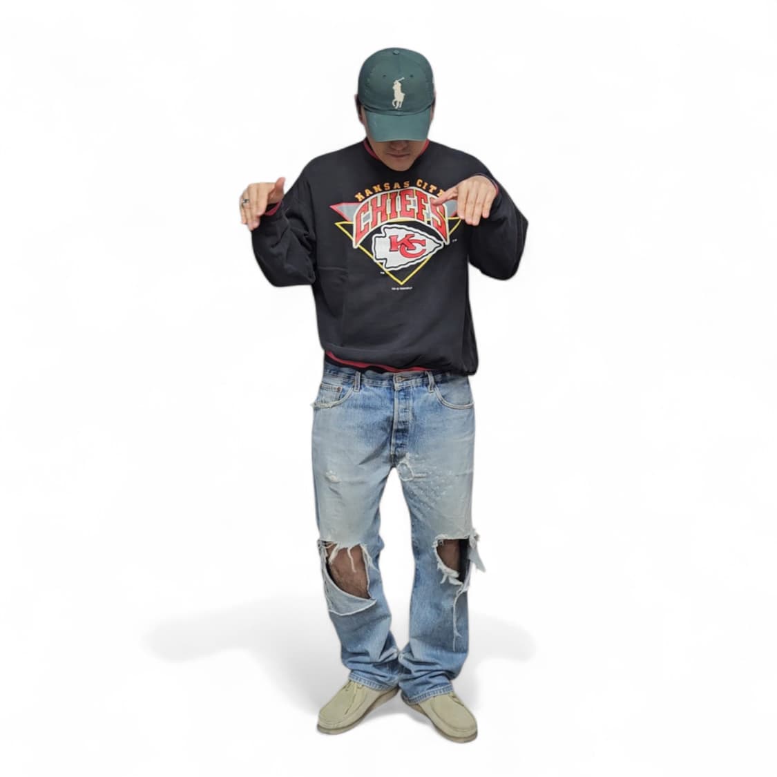 OG 오리지널 90S L NFL 오피셜 라이센스 맨투맨 스웻셔츠 105 상품이미지1