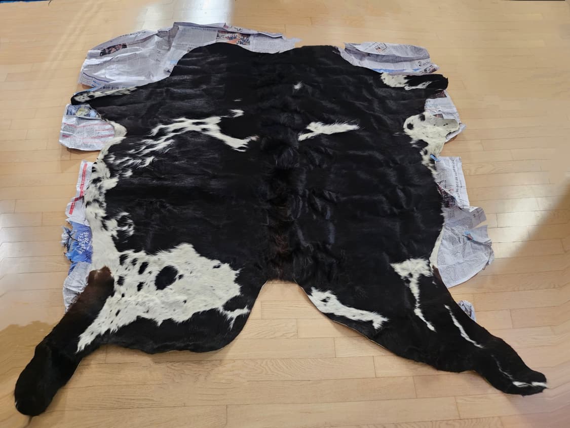 **DESART 디쟈트 소가죽 송치 카펫** 상품이미지1