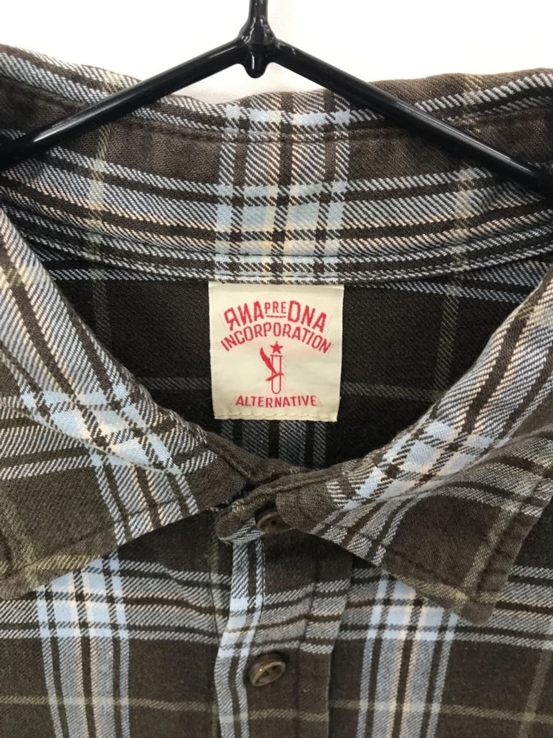 CHAPREDNA Alternative Wool Check Shirt 상품이미지5