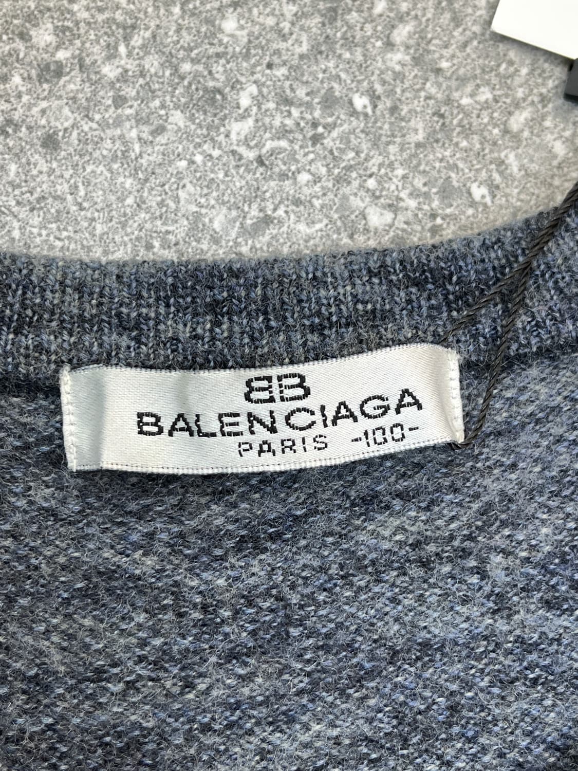 발렌시아가 90s BB로고 니트베스트 상품이미지4