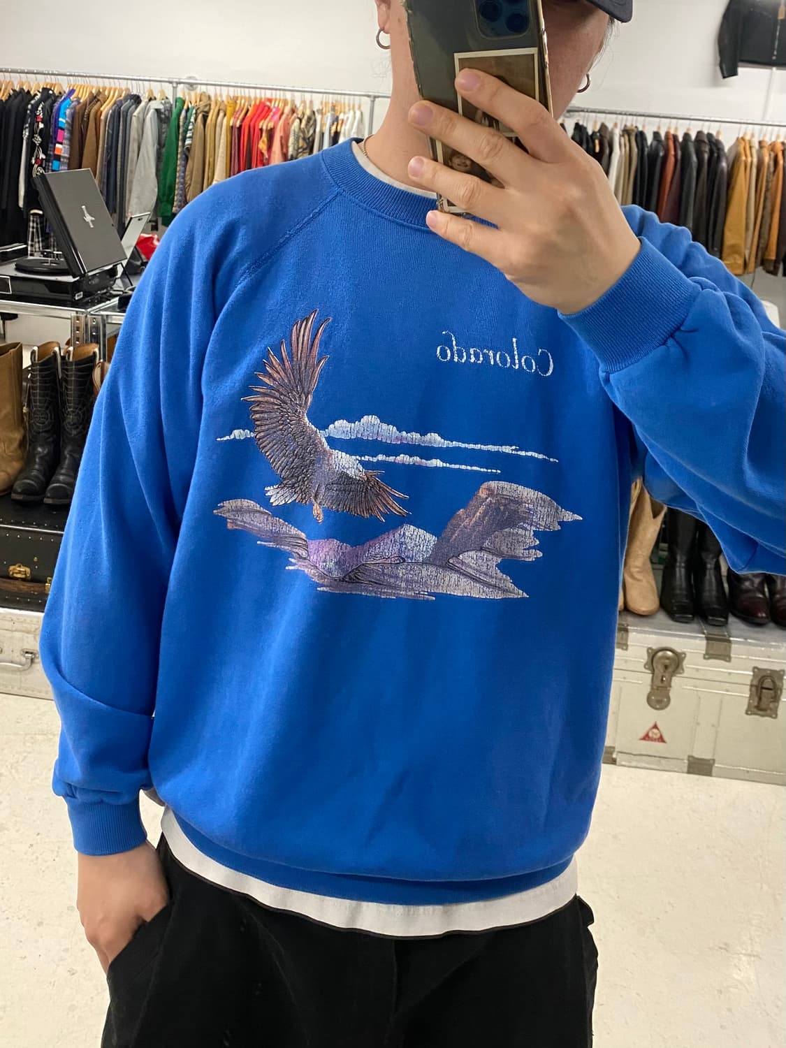 80s hanes 'COLORADO' sweat shirt 상품이미지6