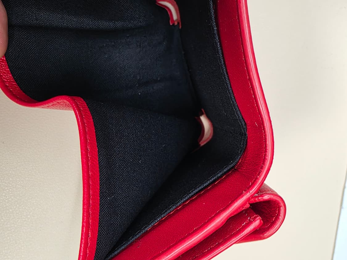 발렌시아가 파피에르 레드 하트 3단지갑 상품이미지5