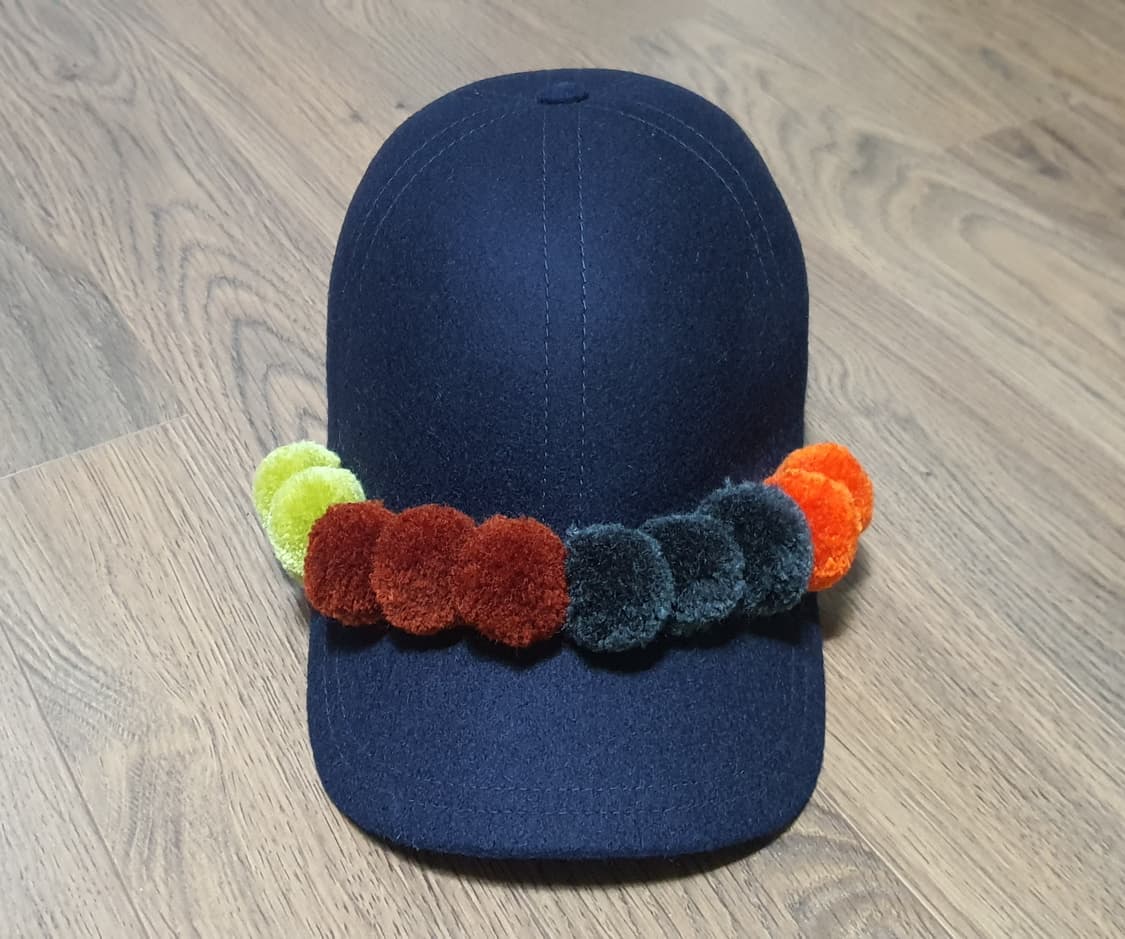 꼼데가르송 셔츠 폼폼 캡 모자 L 상품이미지7