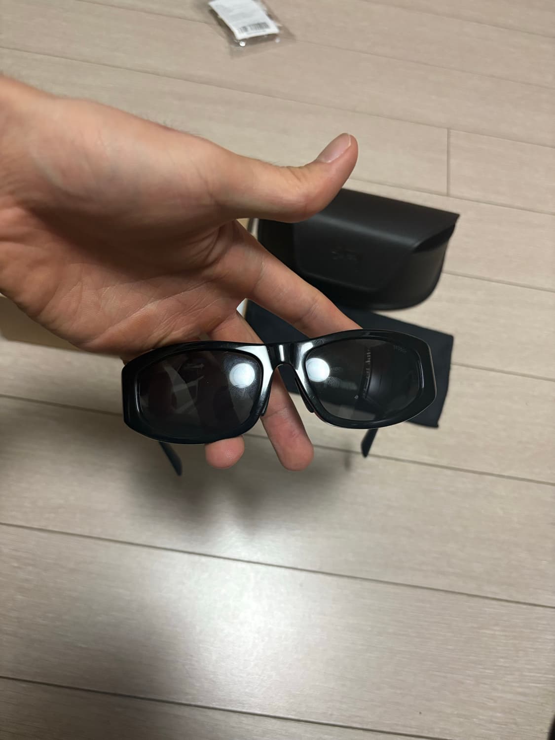 스투시 Landon 랜든 선글라스 블랙 상품이미지2