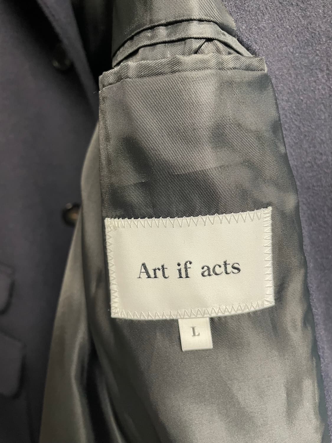 아트 이프 액츠 발마칸 네이비 L 상품이미지3