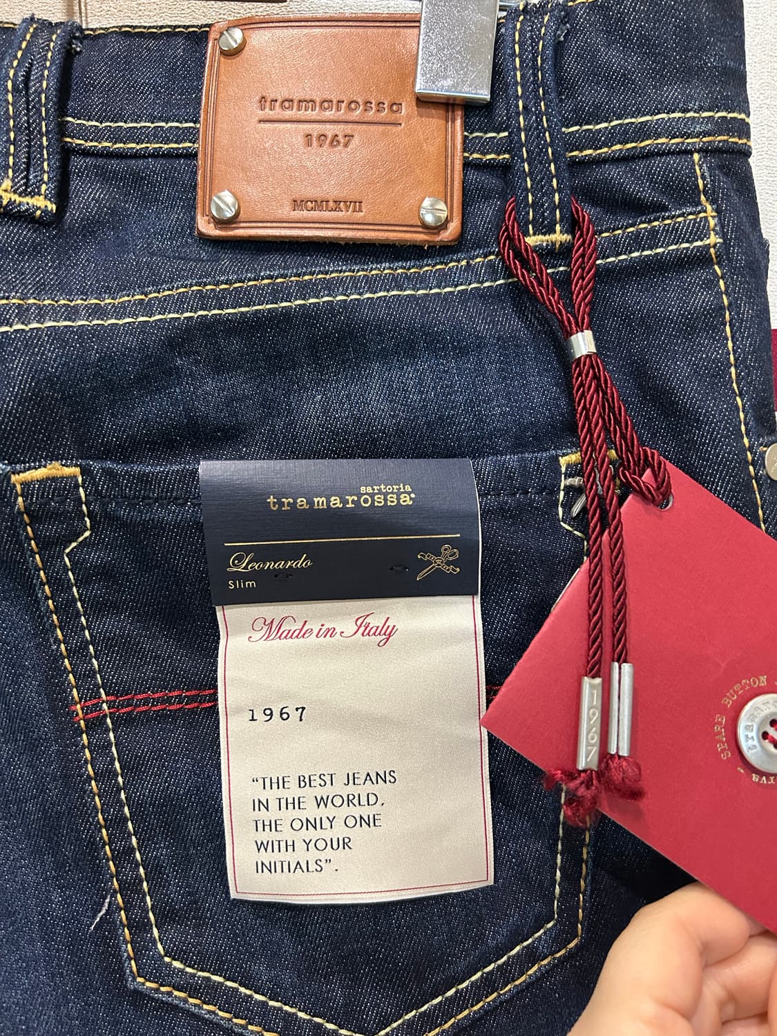 [새상품]트라마로사 레오나르도 데님 상품이미지6