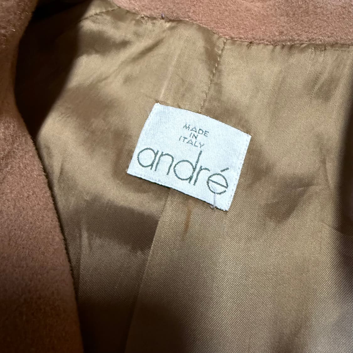 앙드레 모리스 버진울 싱글 코트 42 상품이미지4