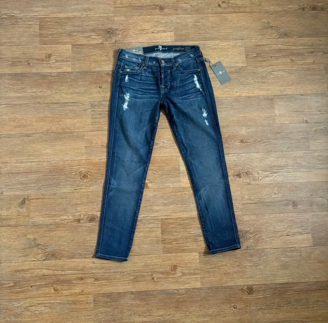 새제품 세븐진 24 스키니 보이프렌드 데님 청바지 미국 수입 정품 상품이미지1