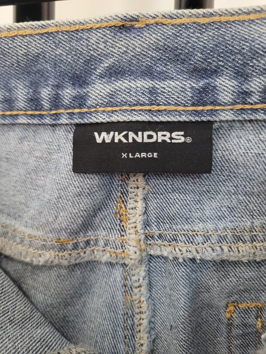 위캔더스 스컬 데님팬츠 XL사이즈 상품이미지9