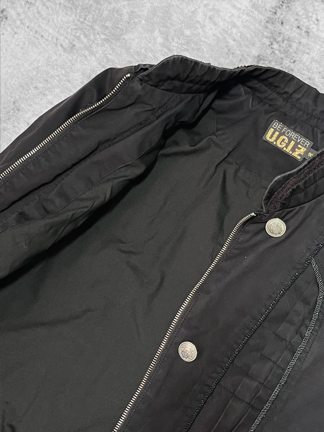 (ugiz) gothic button work jacket  상품이미지5