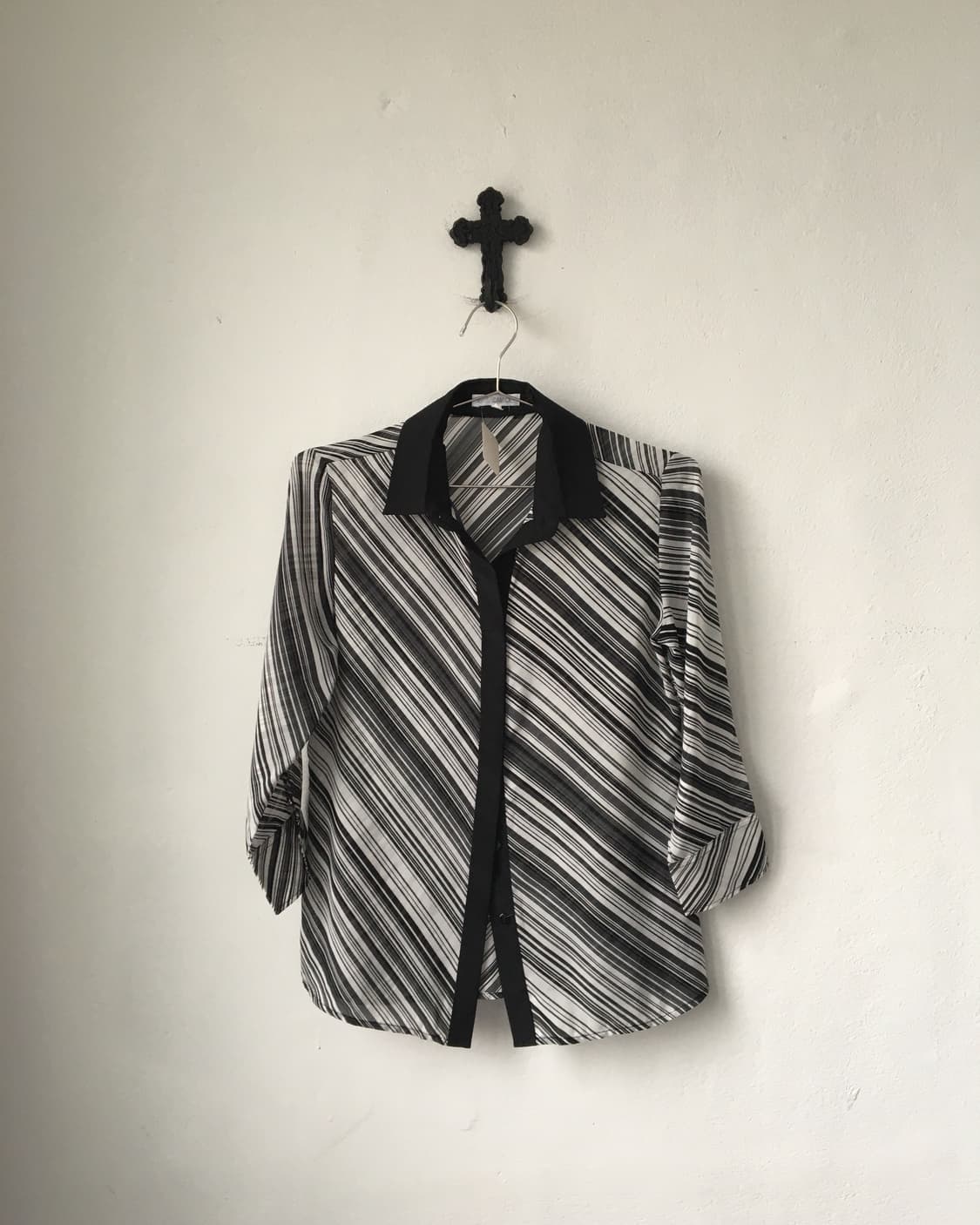 Naracamicie stripe pattern shirt 상품이미지1