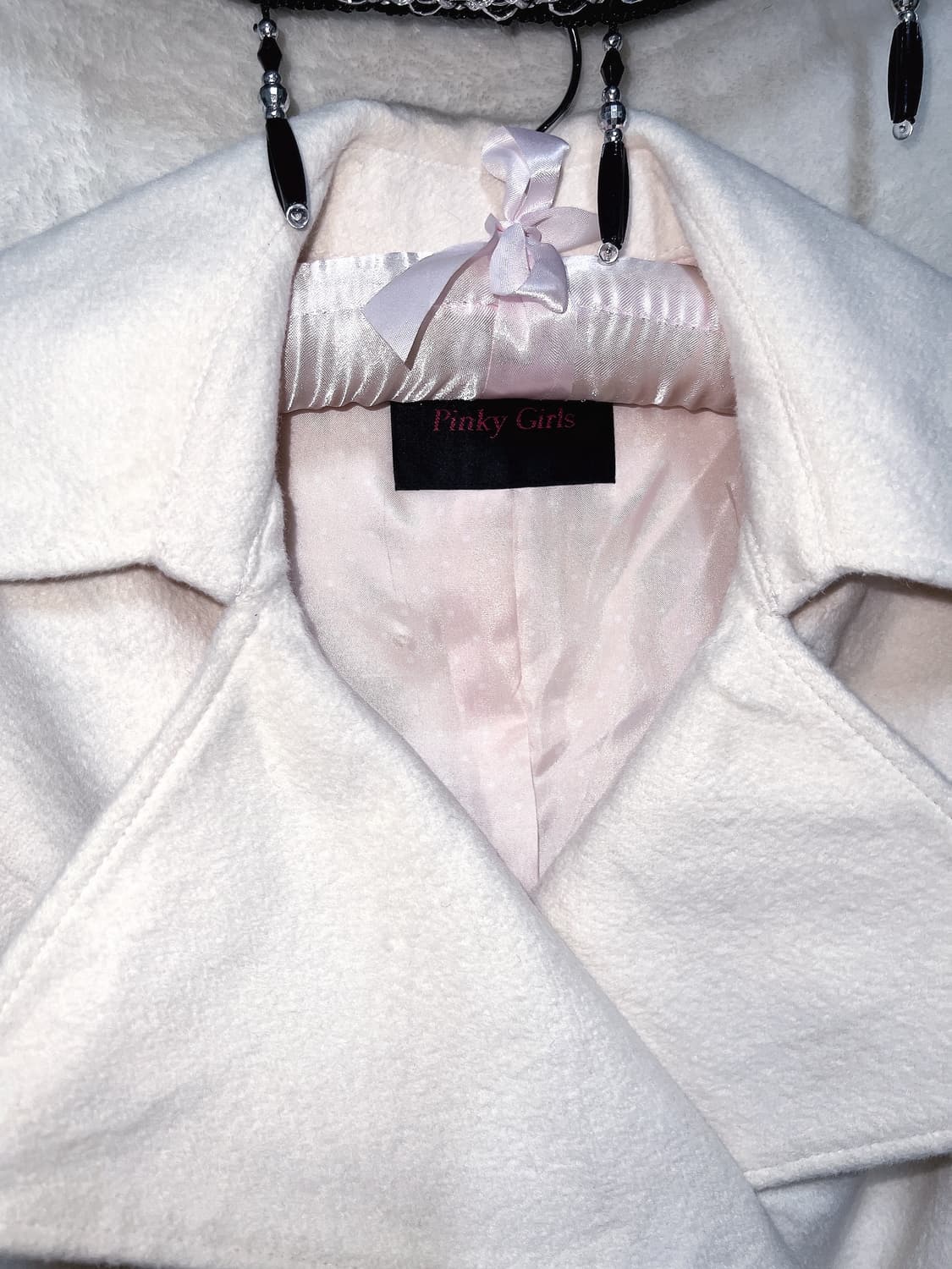 핑키걸즈 로맨틱갸루 로걀 히메 라떼 달천 리본벨트 코트 자켓 핀터 러블리 상품이미지10