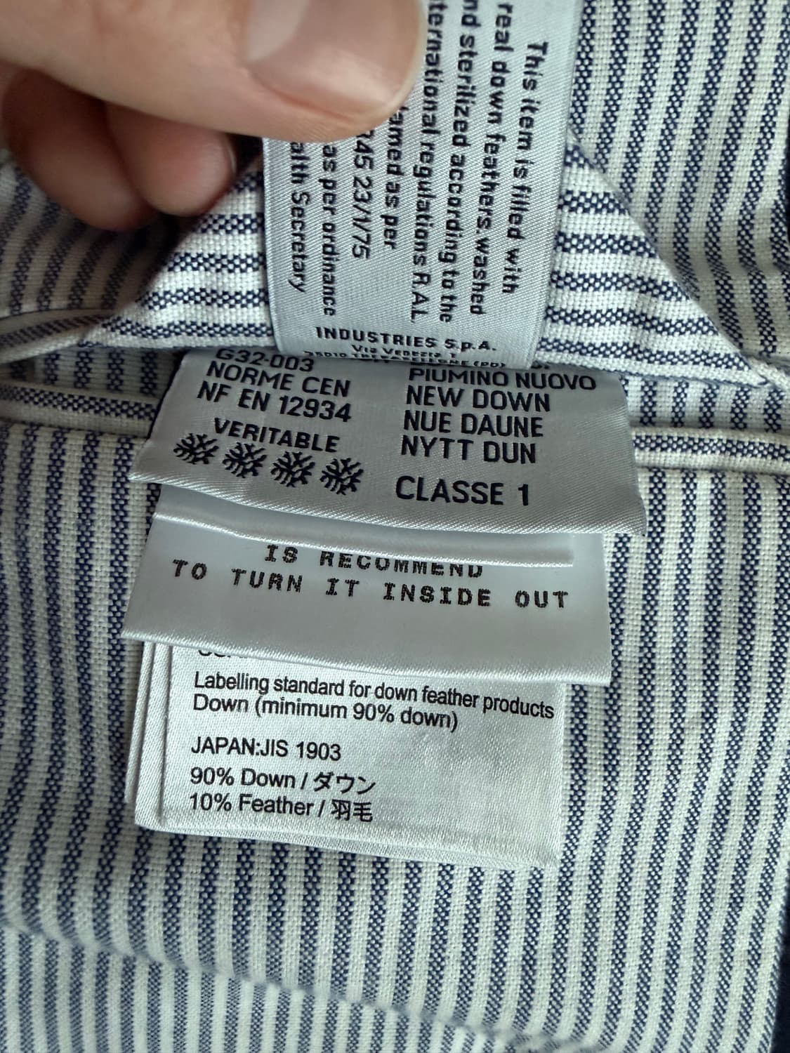 몽클레어 감마블루 패딩 자켓 상품이미지6