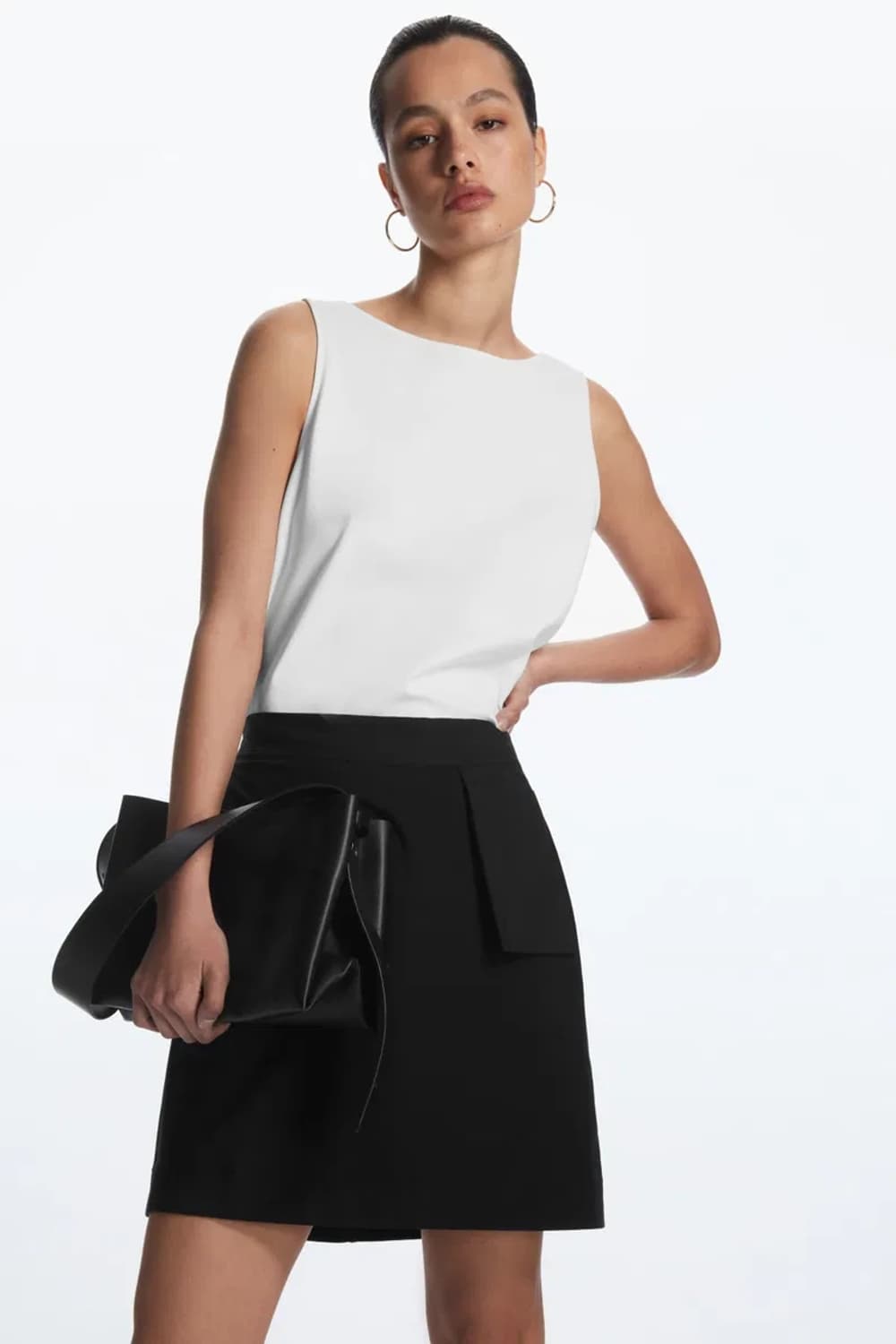 코스 져지 미니스커트 / 여성 스커트 / 여자 스커트 상품이미지1