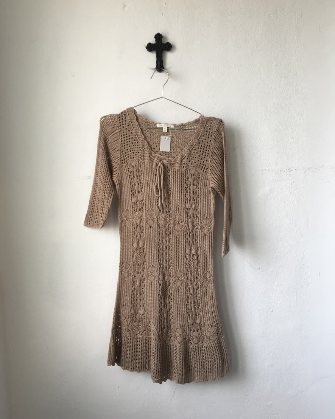 Tied point crochet onepiece 상품이미지2