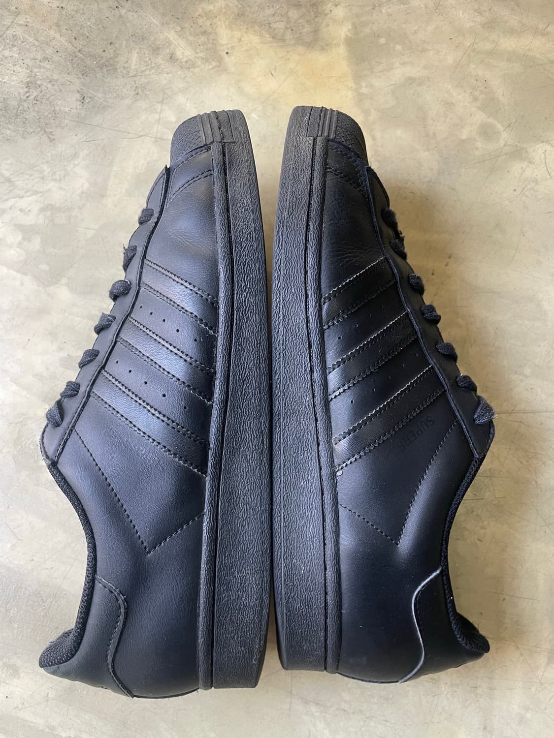 아디다스 슈퍼스타 트리플 블랙 280 상품이미지4