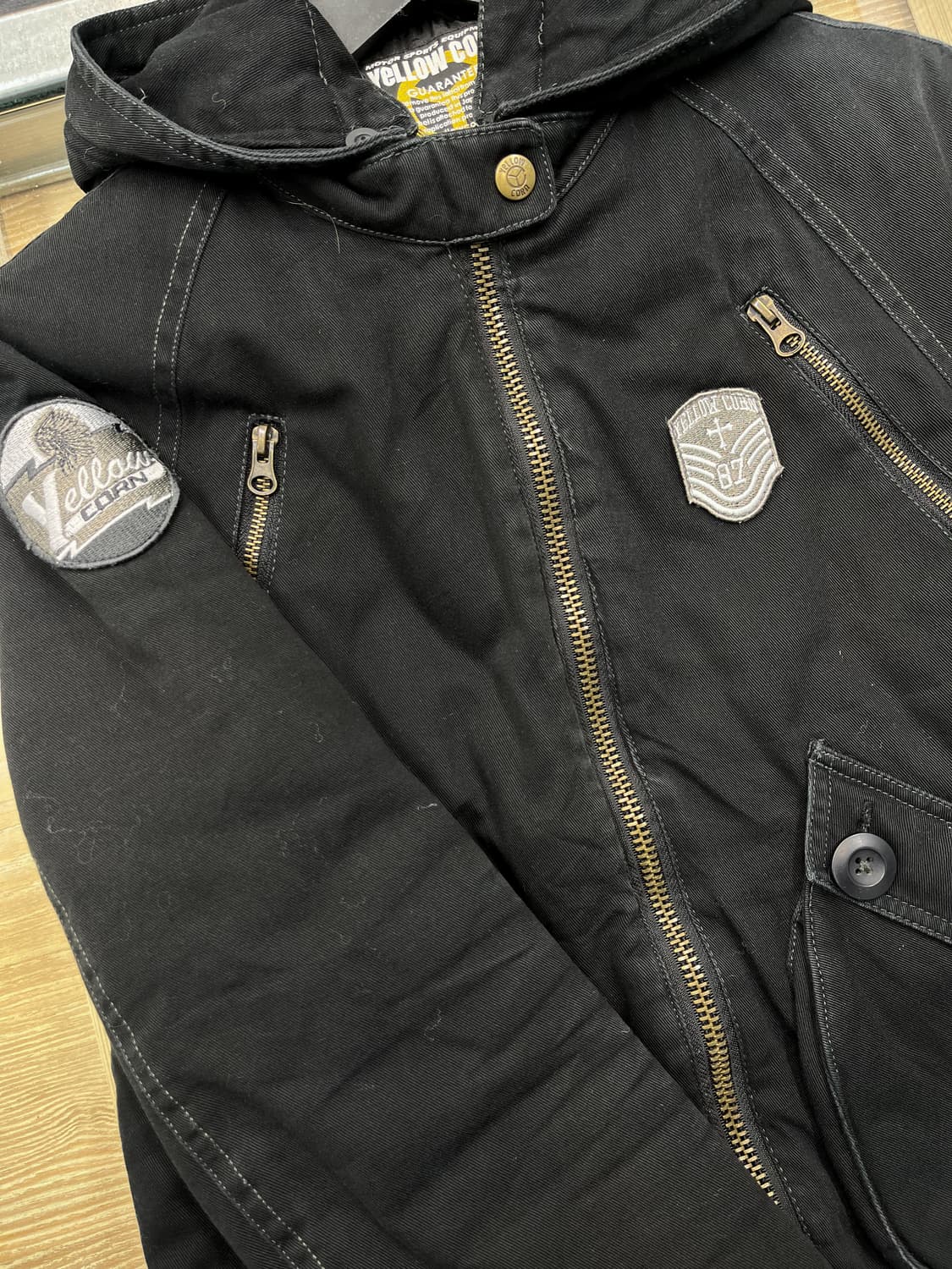 옐로우콘 90s 투웨이 모터 자켓 상품이미지5