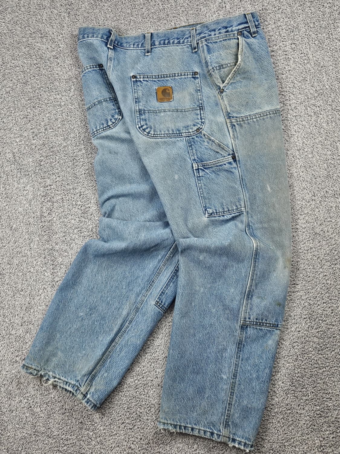 칼하트 데님 더블니 카펜터 워크 팬츠 ( 38X30 ) / 10412 상품이미지3