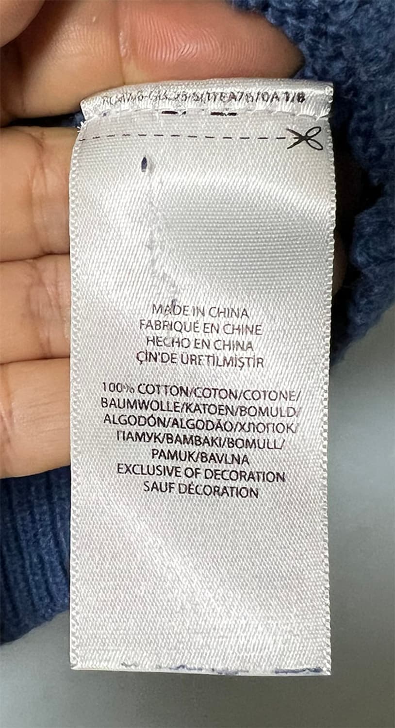 POLO 폴로 남자 꽈배기니트 캐주얼 기본 M 95 상품이미지5