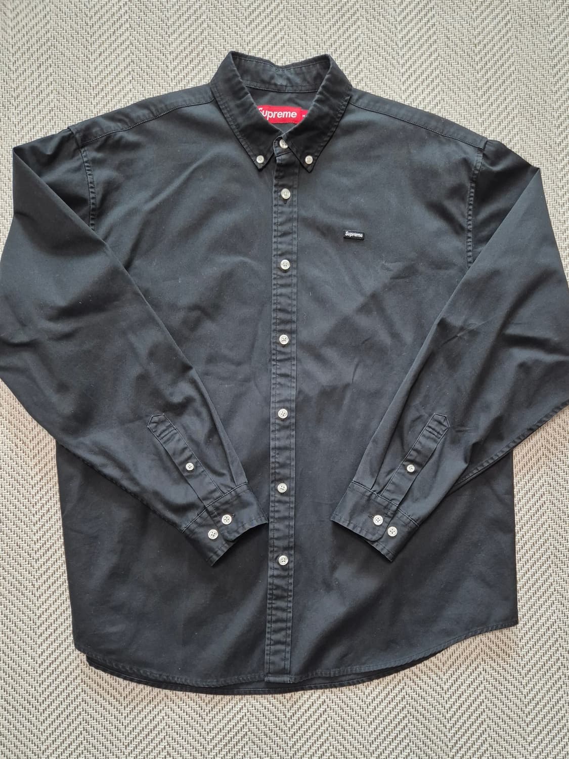 슈프림  Supreme 스몰 박스 셔츠 블랙 (24FW, M사이즈) 상품이미지1