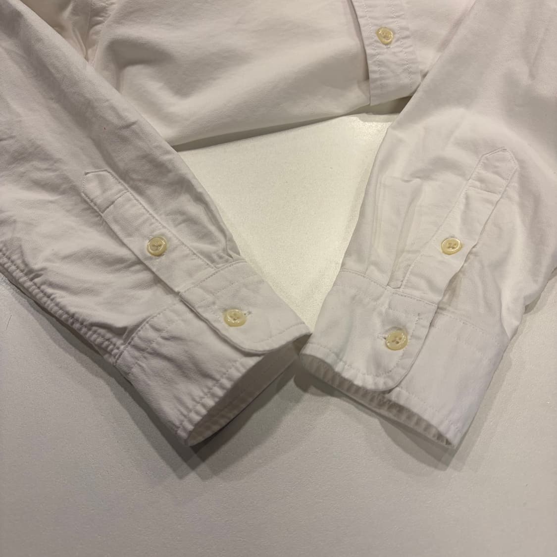 [L] 폴로 랄프로렌 옥스포드 셔츠 화이트 B973 상품이미지8