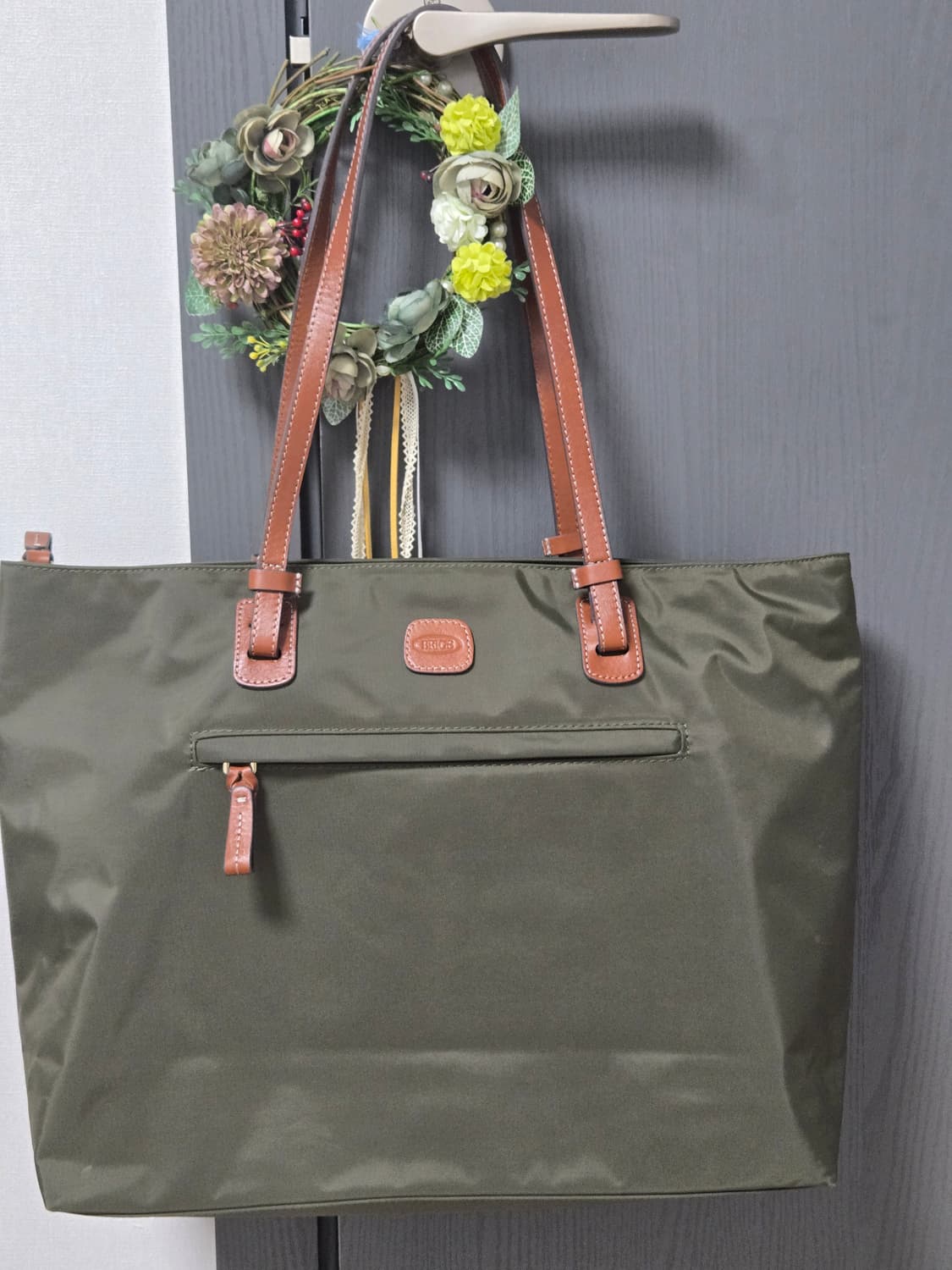 브릭스 X라인 쇼퍼백 라지 미착용 새상품 상품이미지2