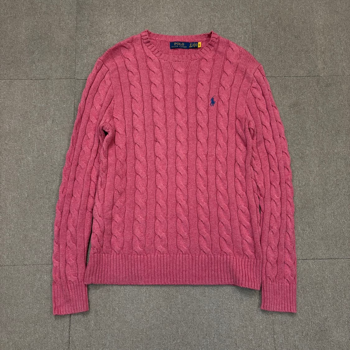 polo 신형 폴로 랄프로렌 우먼스 케이블 니트 s 상품이미지1