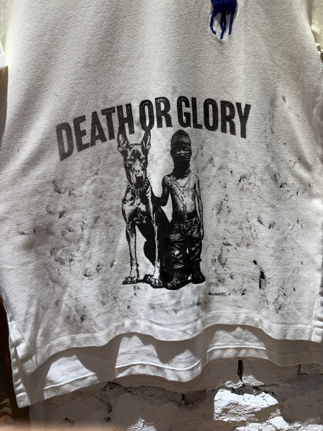 폴로 빅포니3 치프키프 더티 커스텀 카라 반팔 티셔츠 상품이미지2