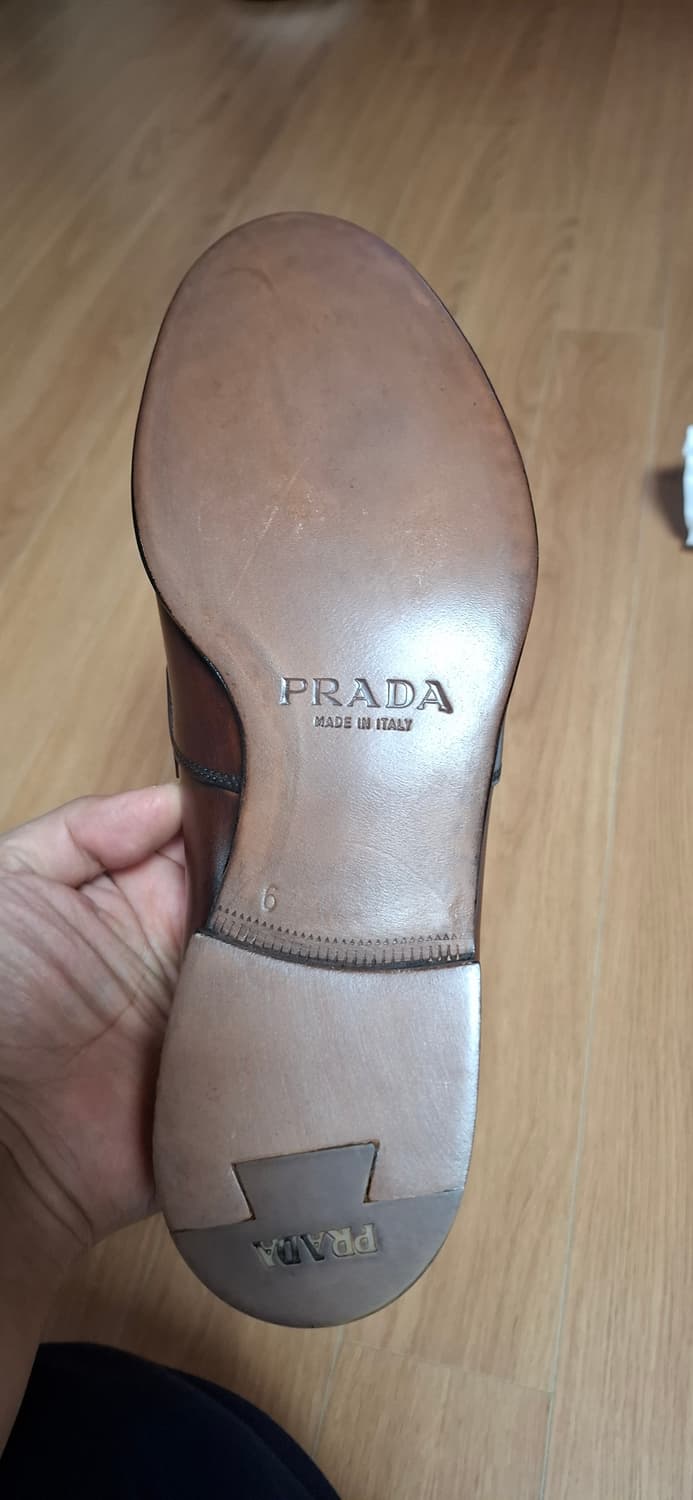 프라다 남성 브라운 로퍼 상품이미지3