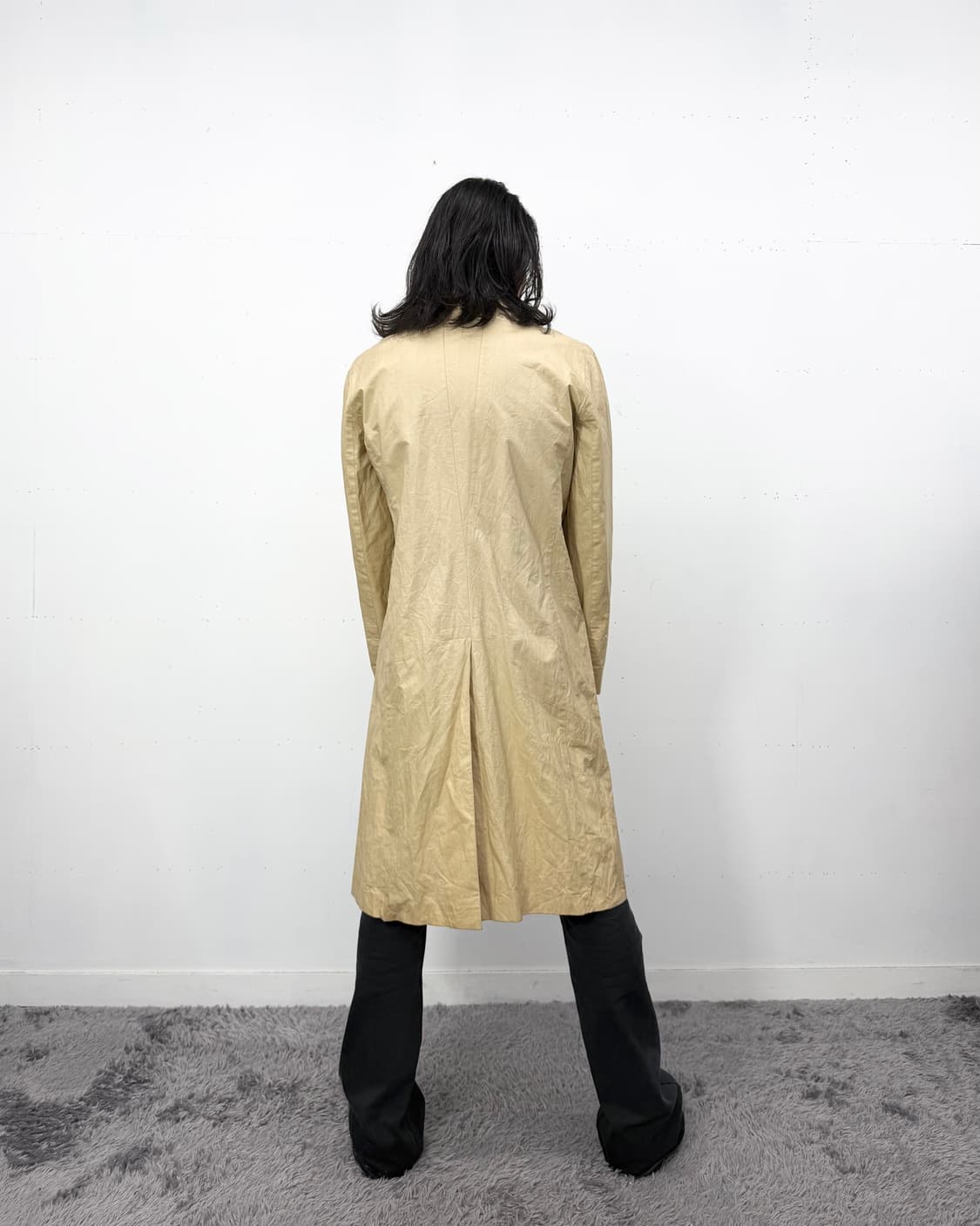 Exchange Diagonal Zip Coat  상품이미지2