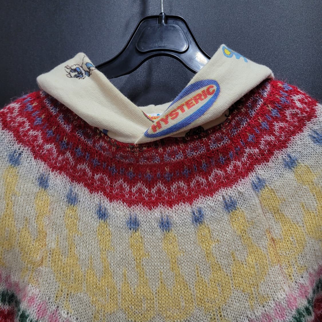 HYSTERIC GLAMOUR 히스테릭 글래머 아카이브 후드 니트 상품이미지2