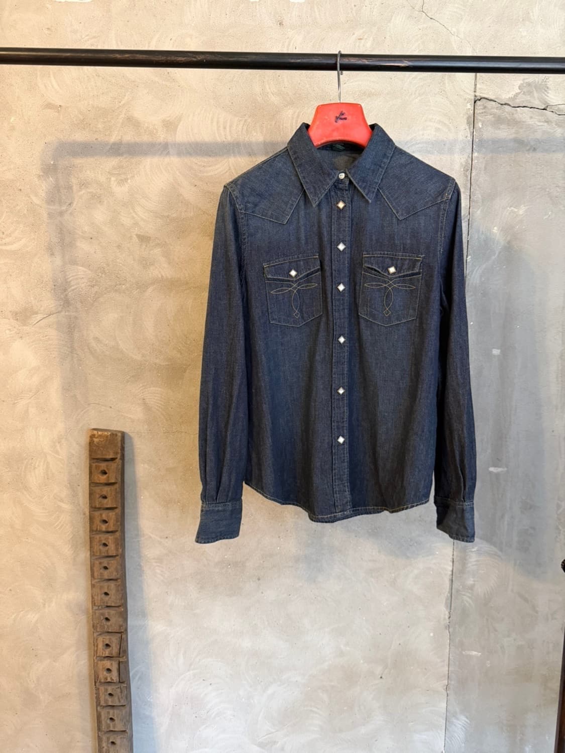 랄프로렌 데님 웨스턴 셔츠 55~66 상품이미지1