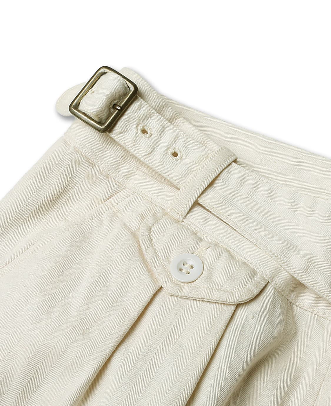 케네스 필드 [Kenneth Field] 아이보리 헤링본 구르카 팬츠 상품이미지4