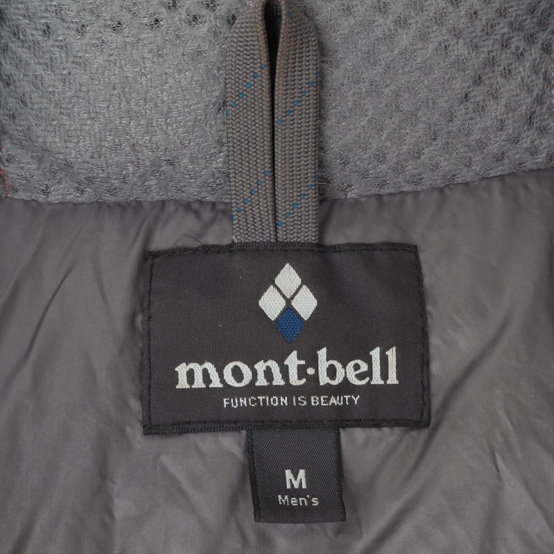 몽벨 오렌지 ex800 나일론 쉘 다운 패딩 상품이미지8