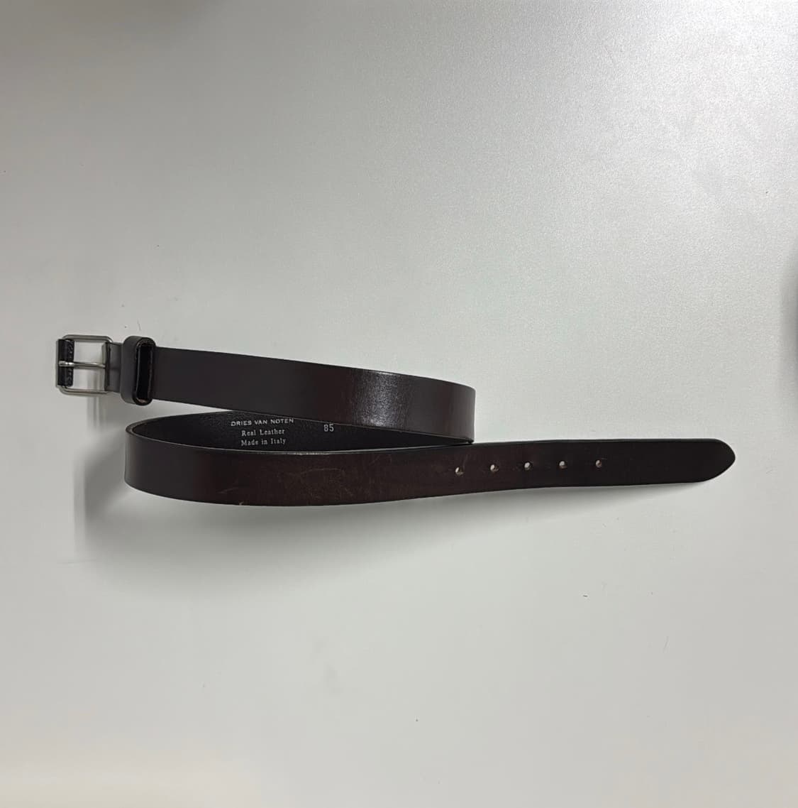 00s 드리스반노튼 아카이브 레더 벨트 상품이미지1