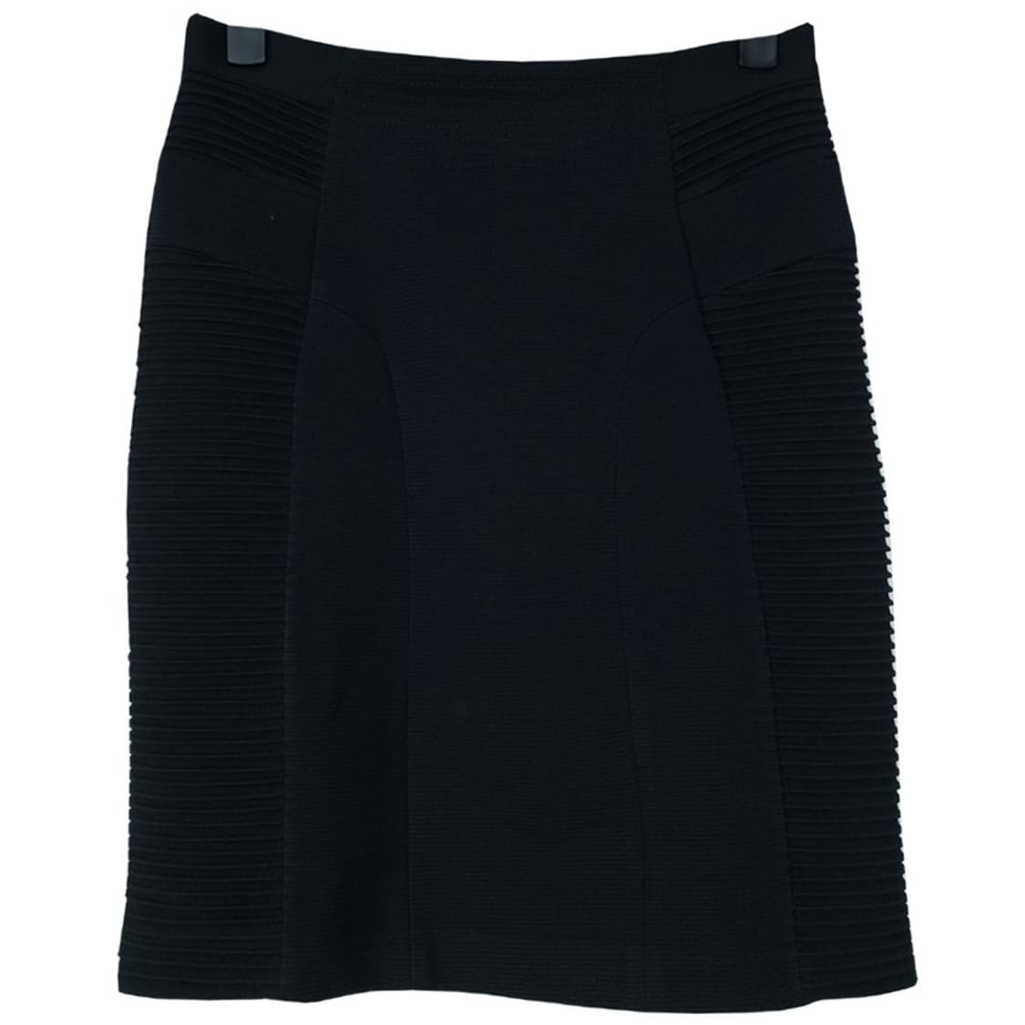 [시스템] 주름 가공 플리츠 미니스커트 블랙 M17097 상품이미지2