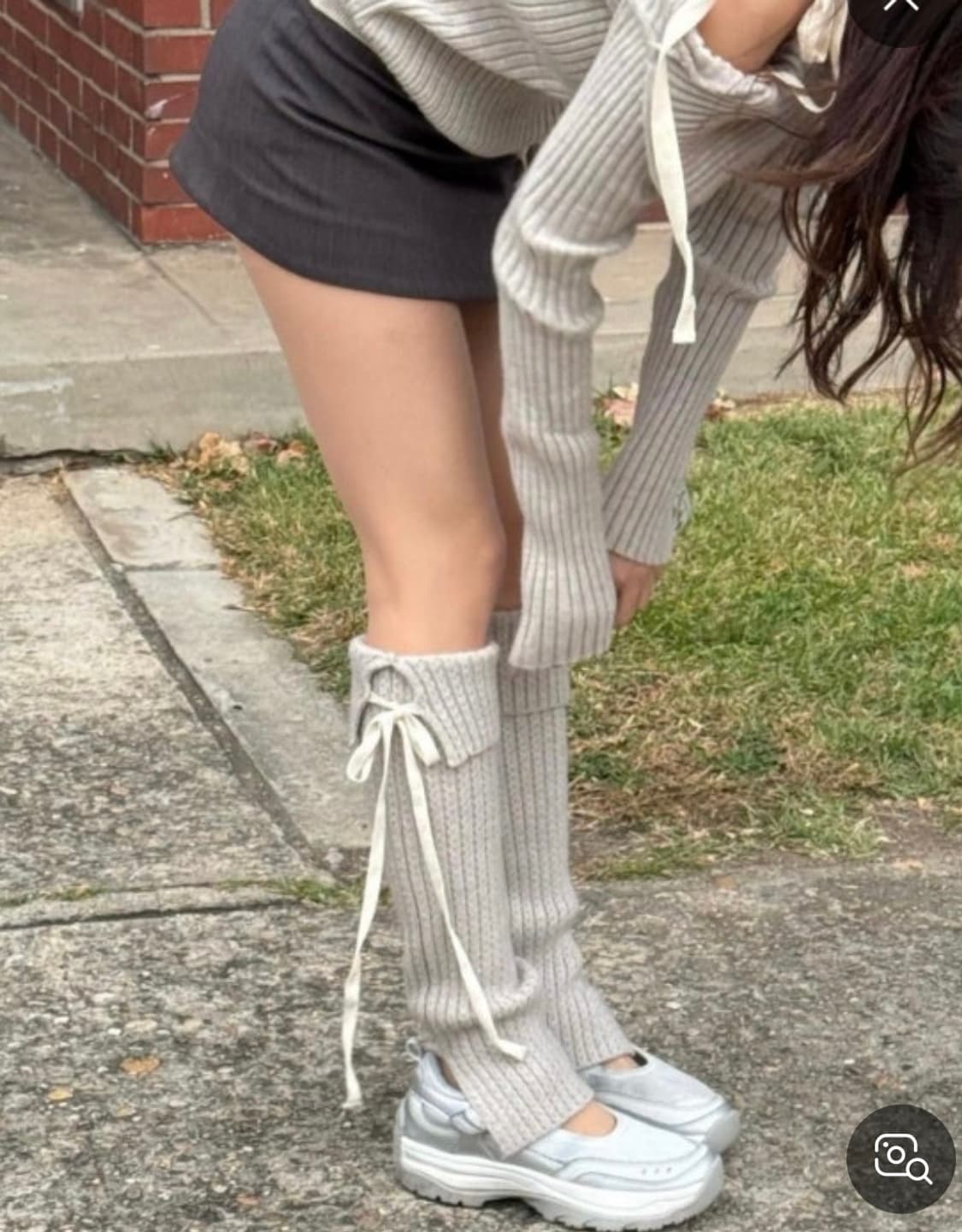 글로니 레그워머 오트밀 상품이미지3