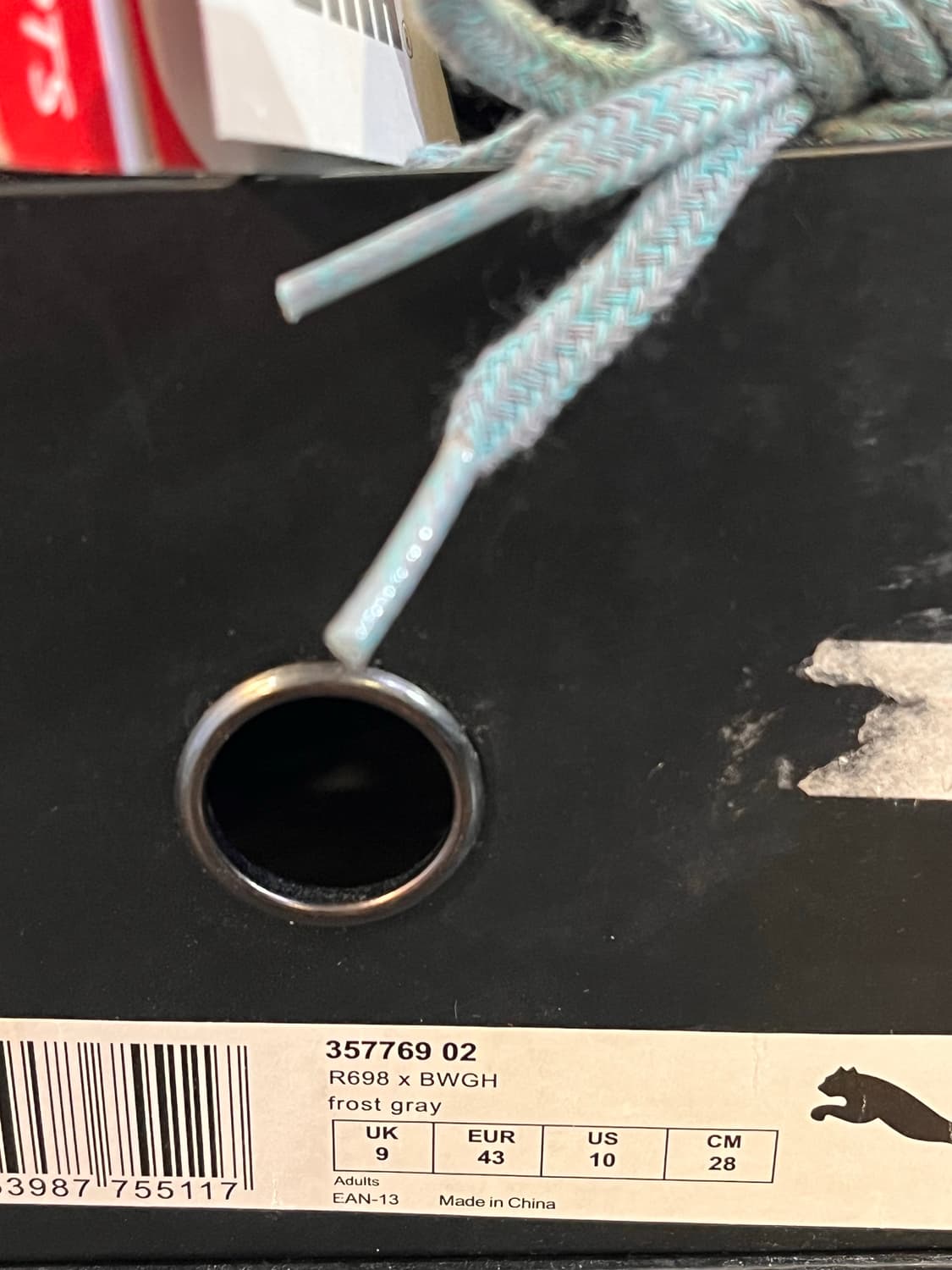 푸마 × BWGH R698 트리노믹 스니커즈(280mm) 상품이미지6