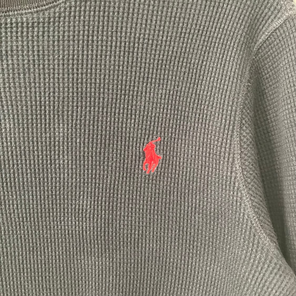 60 폴로 와플 롱슬리브 상품이미지2