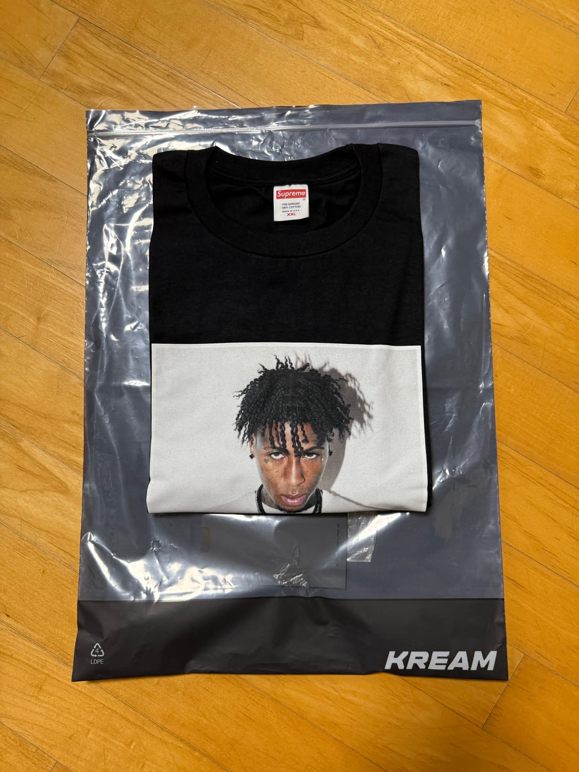 [새재품 XXL] 슈프림 영보이 포토티 블랙 상품이미지1