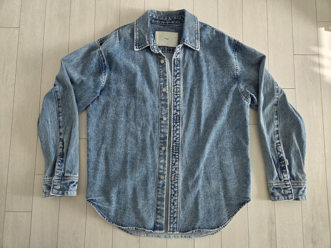 던스트 오버핏 데님셔츠 m 상품이미지1