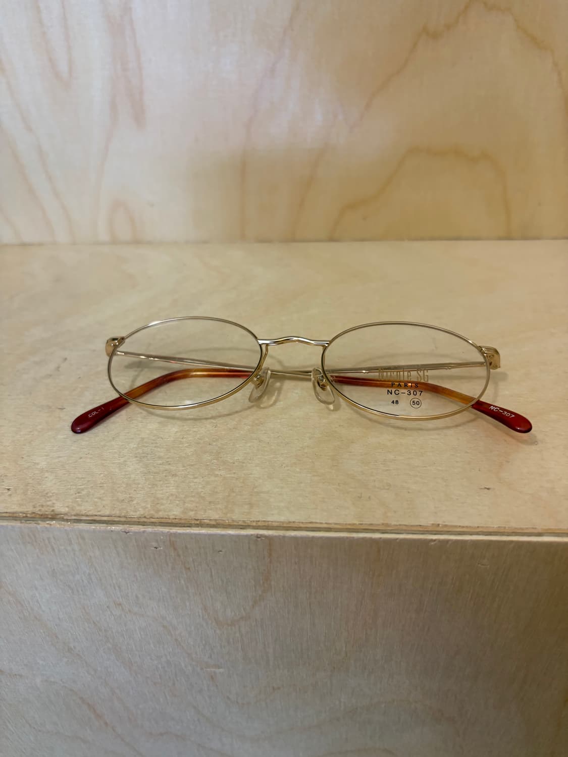 [니콜 SG]  골드 타원형 안경테 상품이미지3