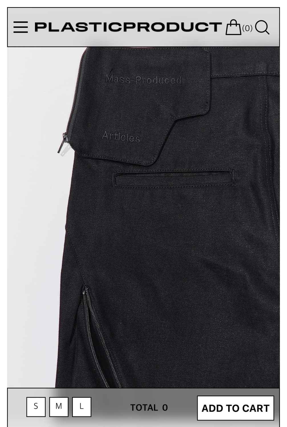 MPa WALLET RAW DENIM PANTS 상품이미지3
