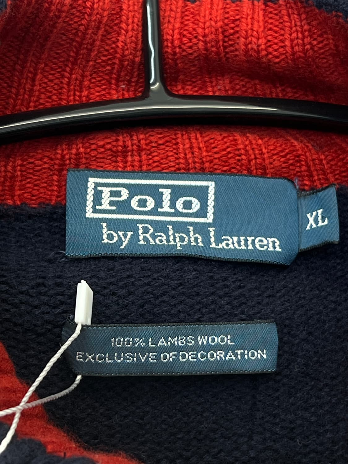폴로랄프로렌 램스울 브리튼 빅포니 니트집업 상품이미지5