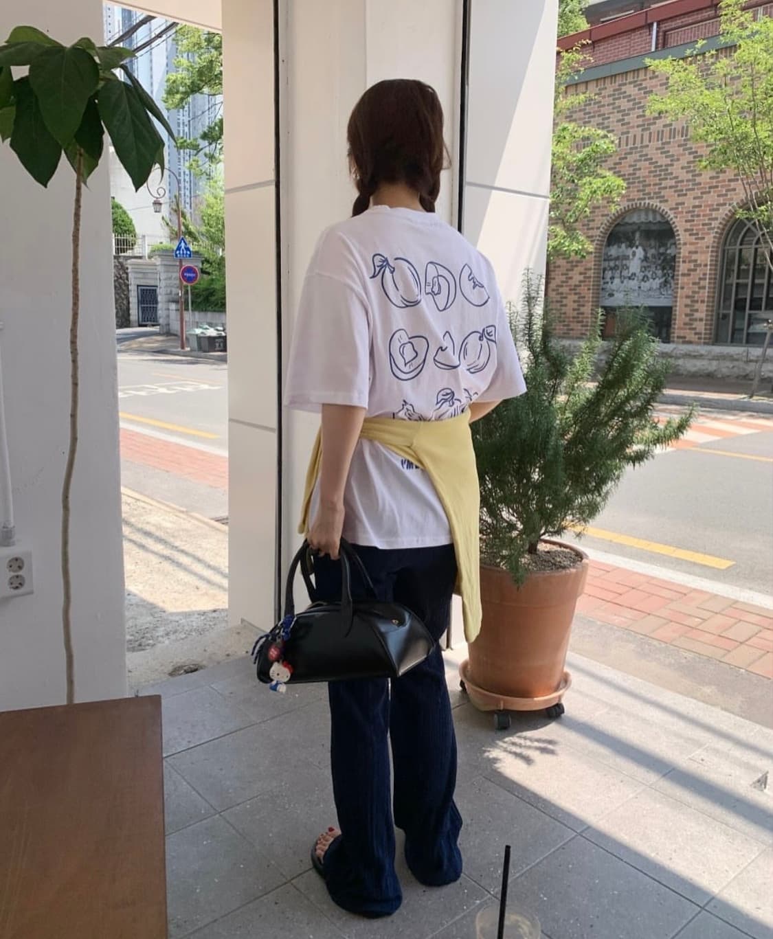 셀린느 테켈백 블랙 차정원 상품이미지7