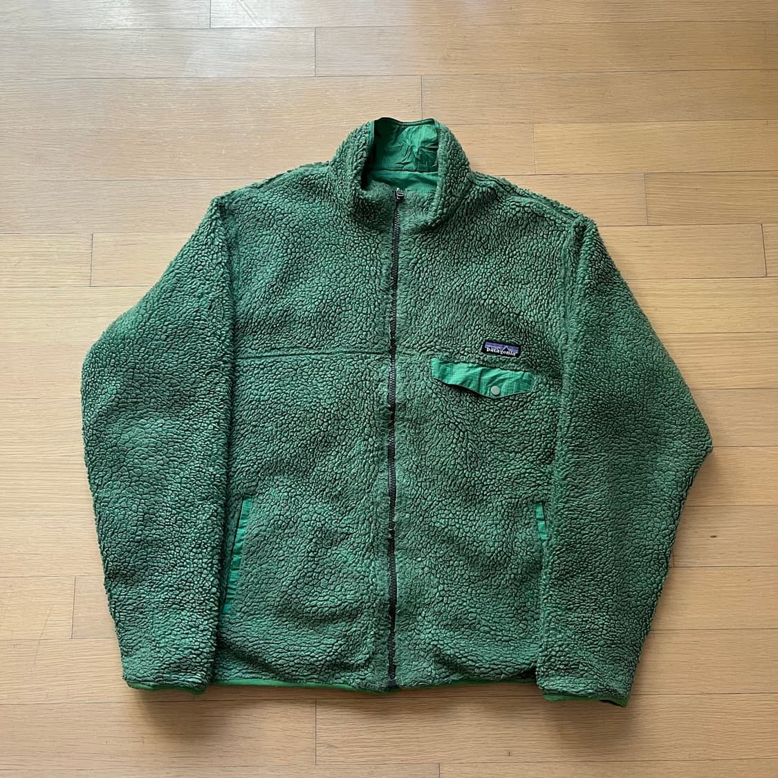 파타고니아 글리세이드 리버시블 파일 자켓 올드 모델 상품이미지1