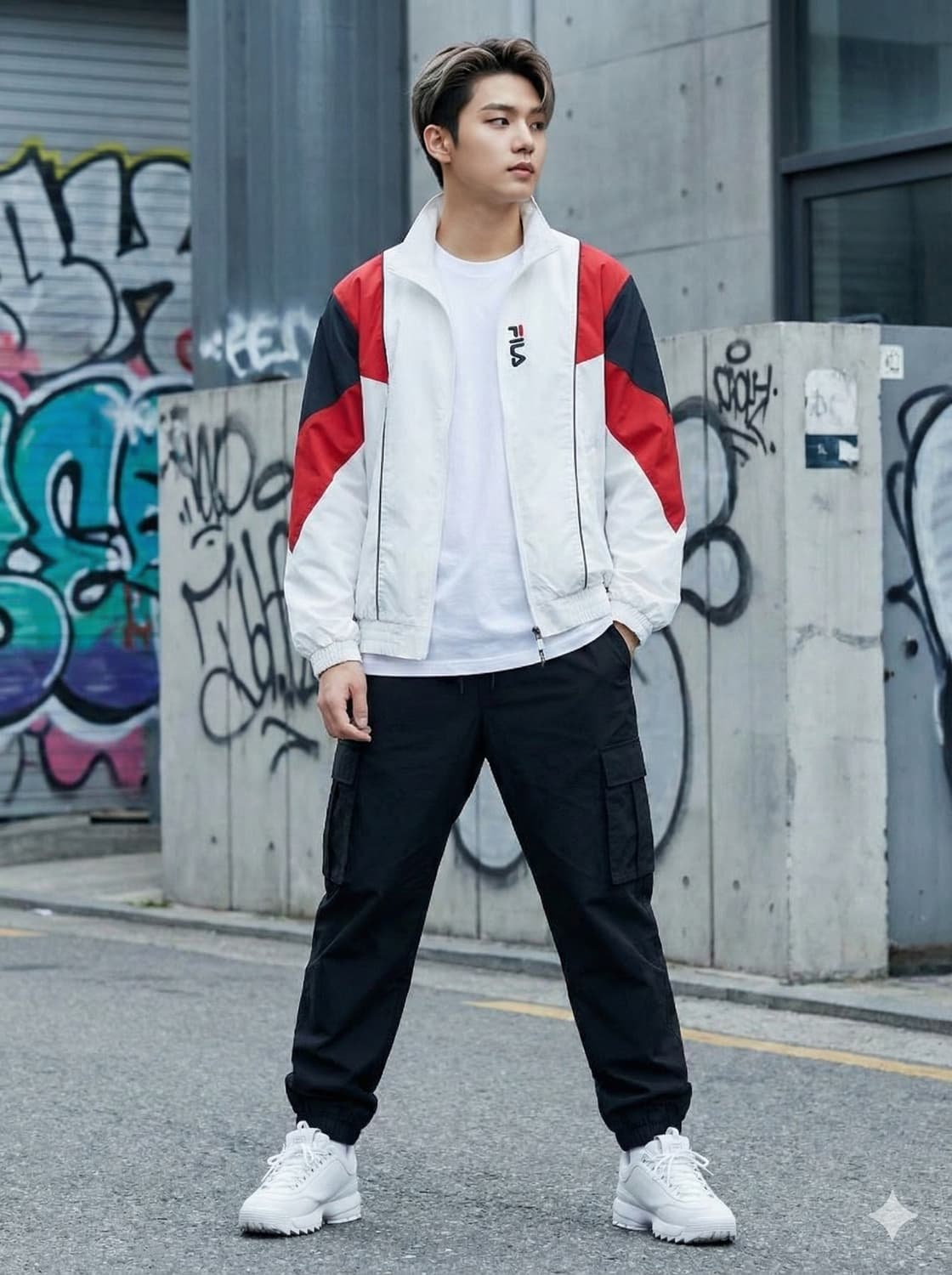 휠라(FILA) 비엘라 이탈리아 바람막이 자켓 상품이미지1