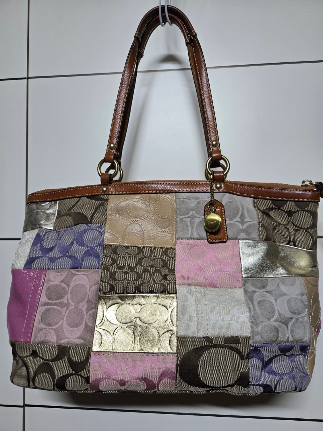 코치 패치워크 숄더백 상품이미지1